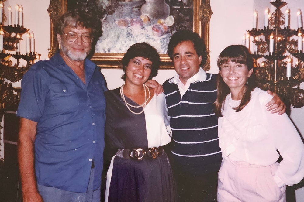 Roberto Lupetti, Allan, Janie, and Donatella