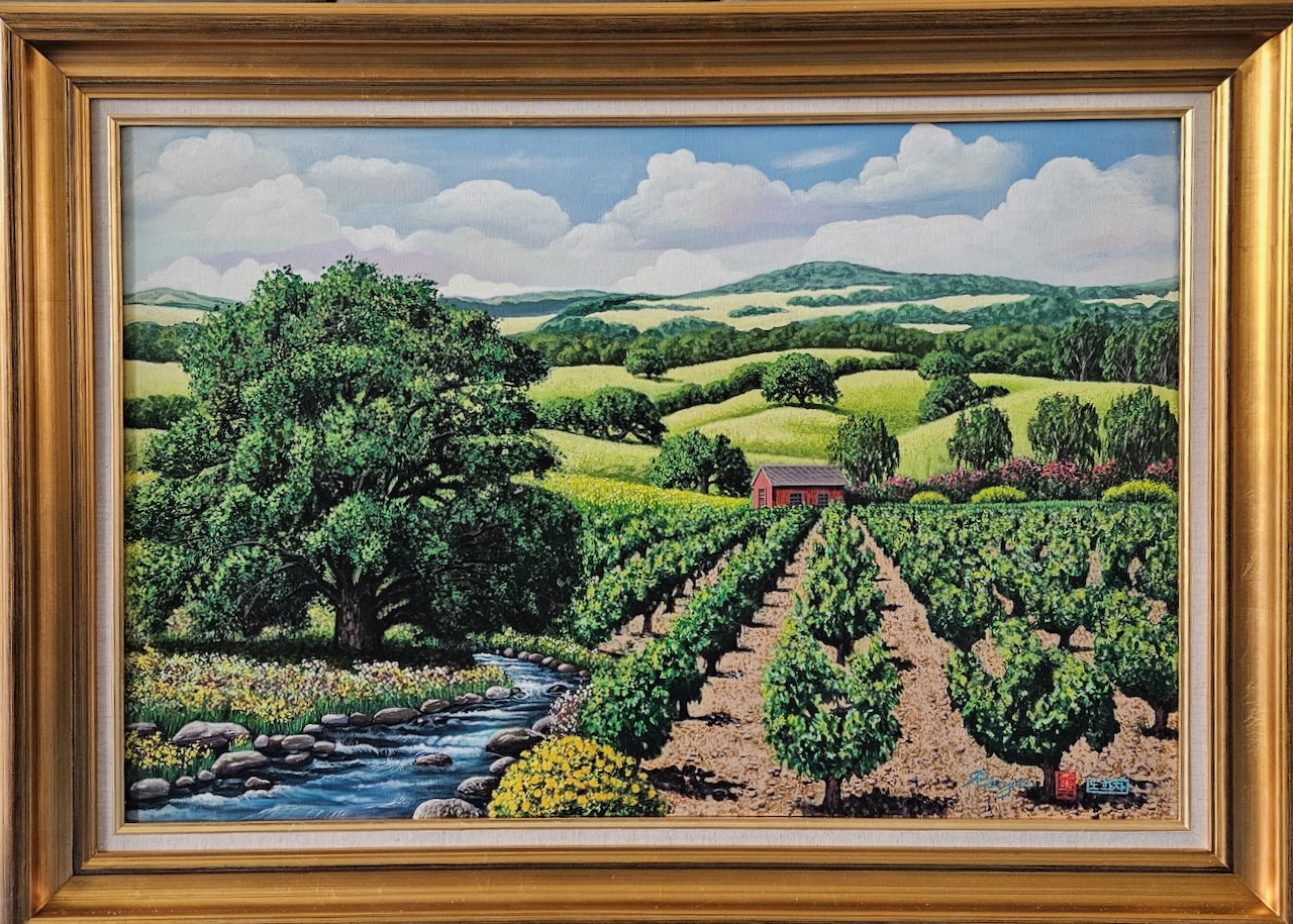 vineyard 10 painting