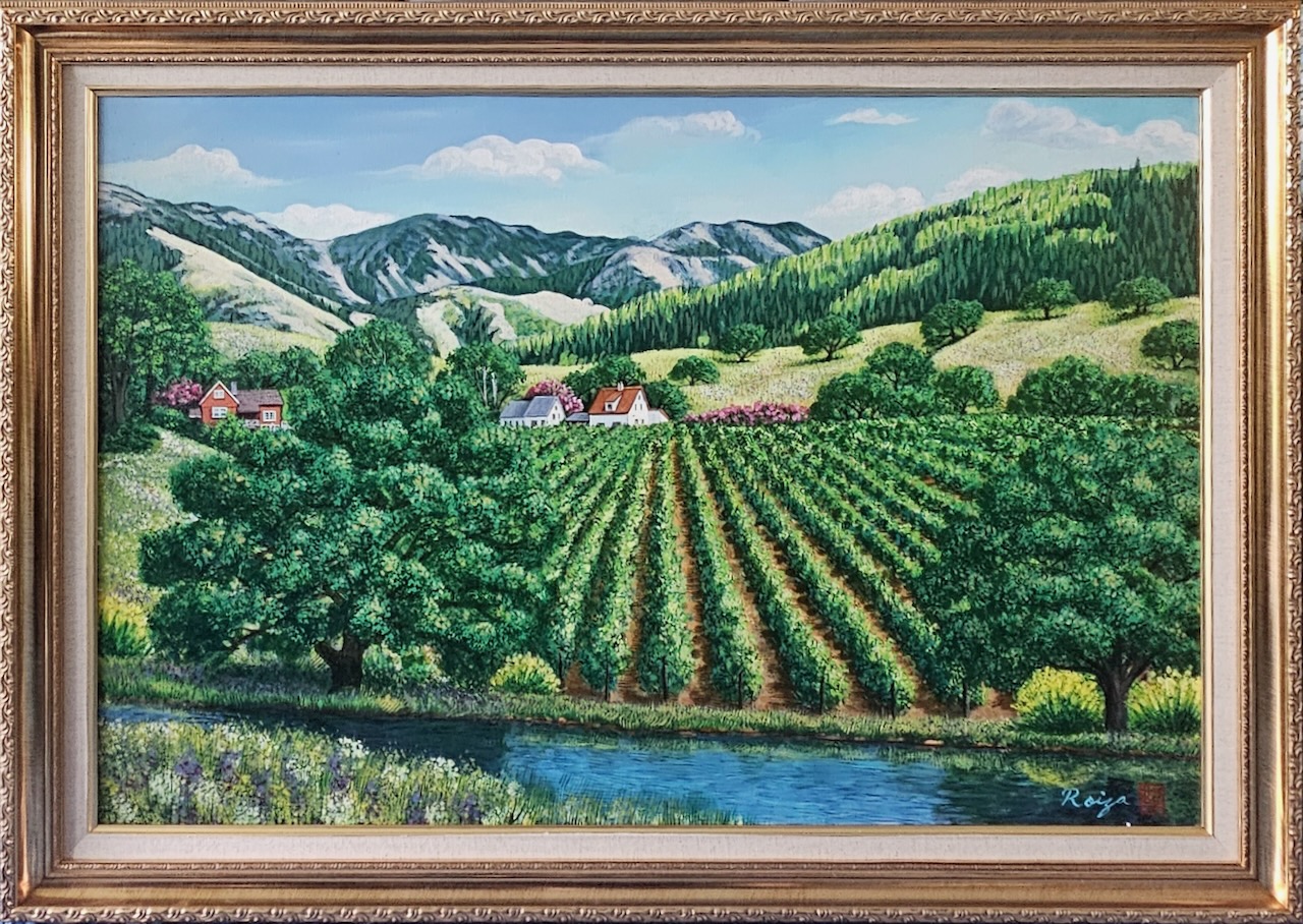 vineyard 5 painting