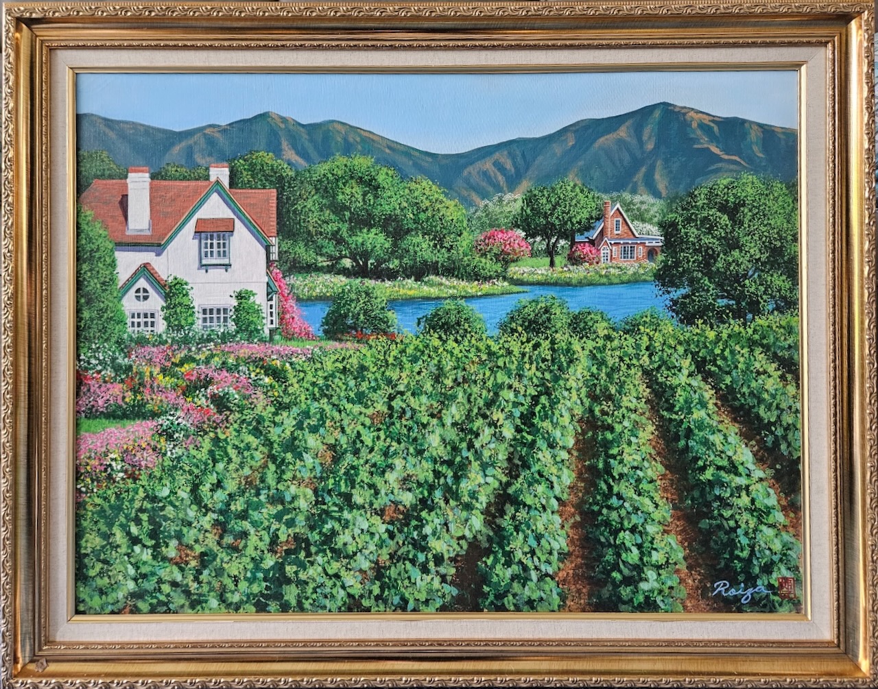 vineyard 7 painting