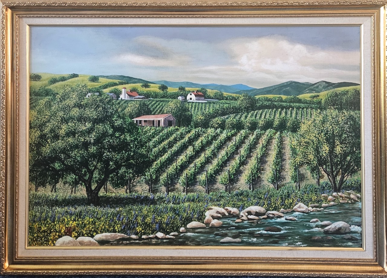 vineyard 9 painting