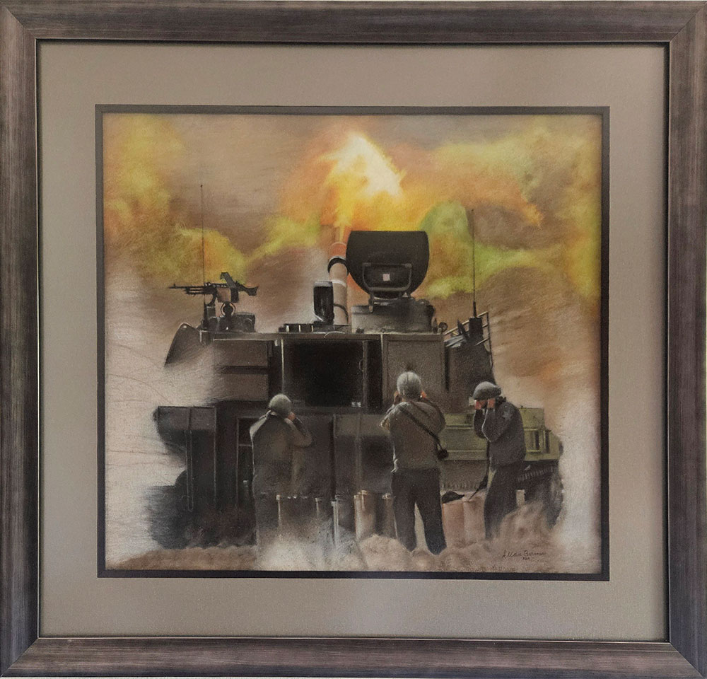 pray for peace framed