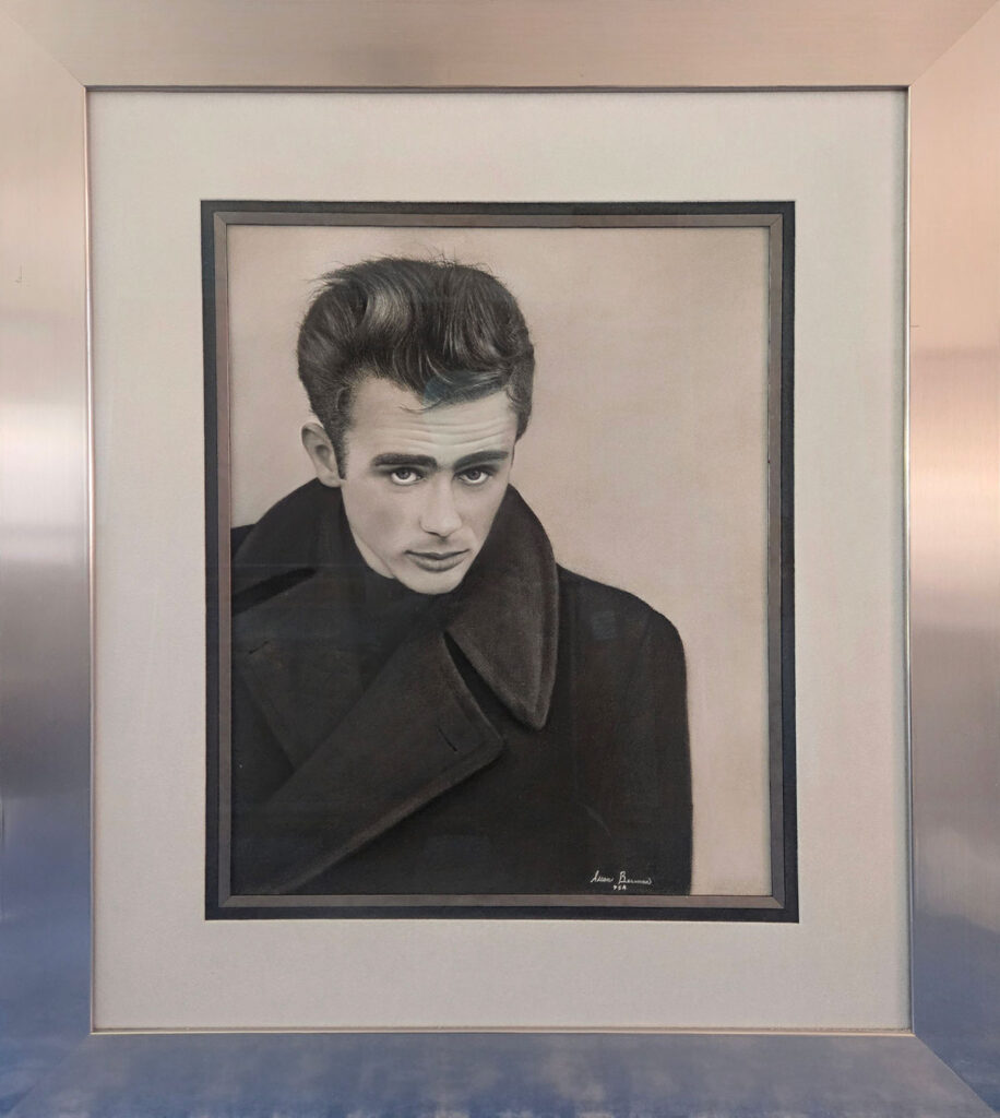 james dean framed