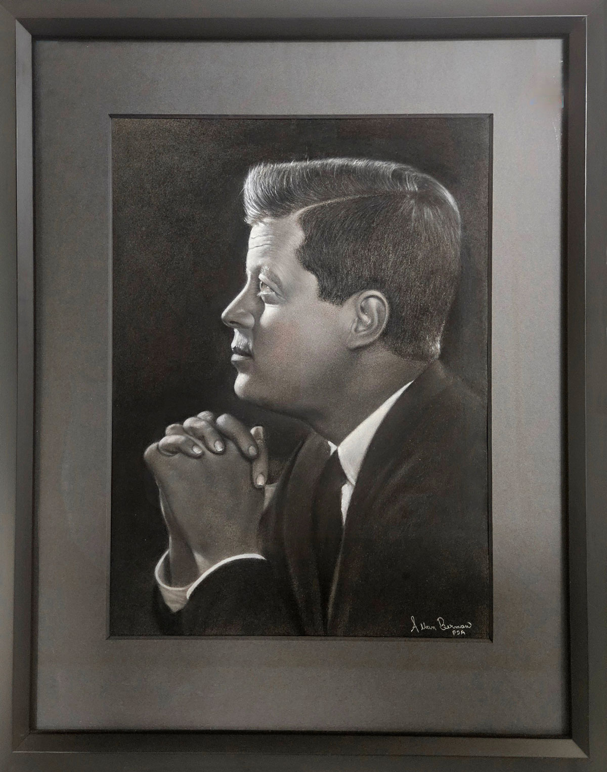 jfk framed