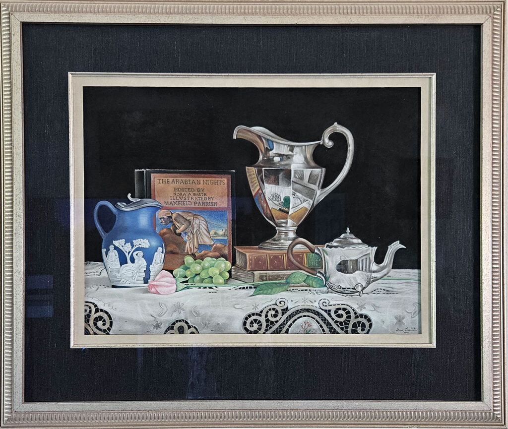 midnight lace framed
