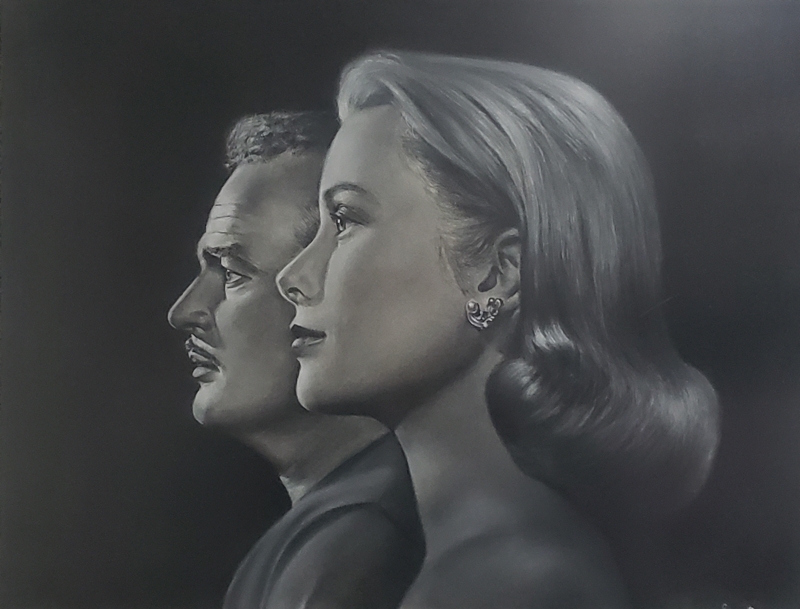 princess grace original pastel